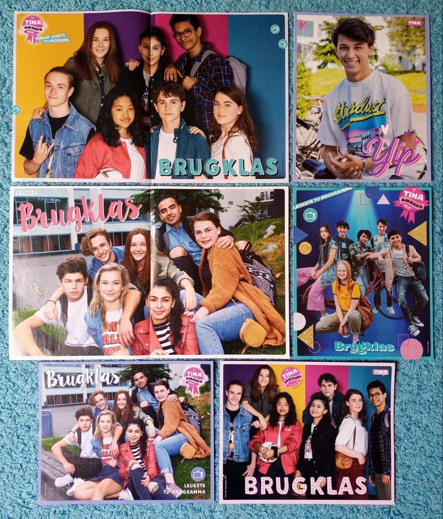Brugklas posters Tina, Verzamelen, Ophalen of Verzenden, Nieuw, Film en Tv