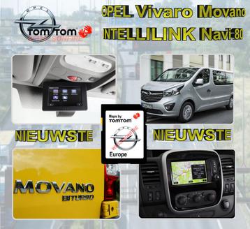 Opel Vivaro Movano Navi 80 Intellilink  '25 SD-kaart beschikbaar voor biedingen