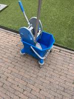 Professionele Mopemmer met Uitwringsysteem, Huis en Inrichting, Ophalen of Verzenden, Dweilemmer, -bak, of -wagen