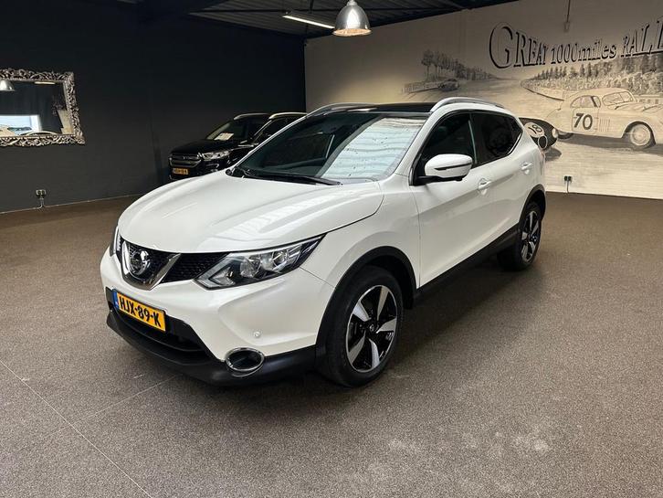 Nissan QASHQAI 1.2 Tekna + PANO-DAK*NAVI*360 CAMERA*ELEK STO, Auto's, Nissan, Bedrijf, Te koop, Qashqai, 360° camera, ABS, Achteruitrijcamera