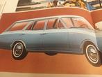 Jaren 60 Nederlands Opel Rekord Caravan stationcar folder, Ophalen of Verzenden, Zo goed als nieuw, Opel