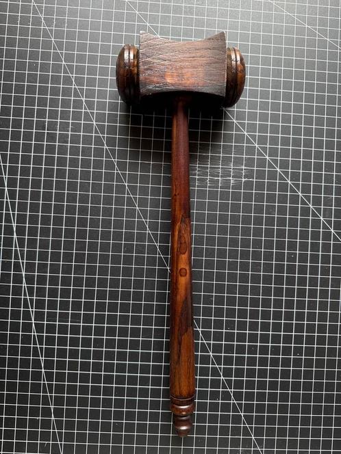 Houten Voorzittershamer, Antiek en Kunst, Antiek | Gereedschap en Instrumenten, Ophalen of Verzenden