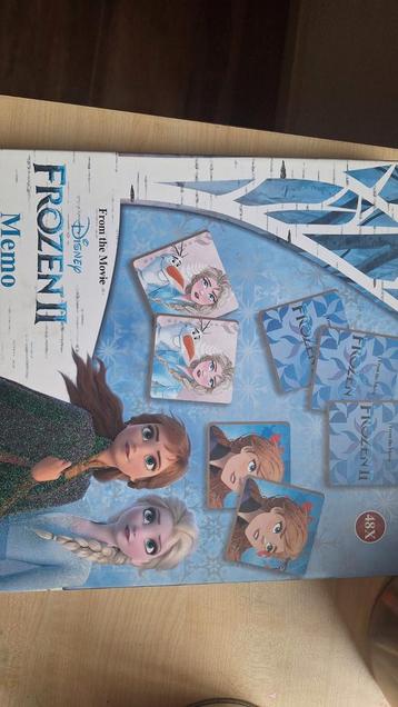 Frozen II Memo Spel beschikbaar voor biedingen