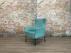 Montis Charly zeeblauw bij TheReSales, Huis en Inrichting, Fauteuils, Ophalen of Verzenden, Zo goed als nieuw, 50 tot 75 cm, Minder dan 75 cm