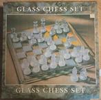 Glazen schaakspel, Een of twee spelers, Ophalen, Zo goed als nieuw