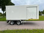 VAN DEN OEVER TRAILERS Be oplegger gesloten 8.4 ton stuur as, Auto's, Overige brandstoffen, Wit, Origineel Nederlands, Bedrijf