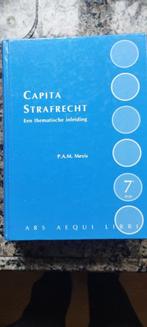 criminologie boeken, Verzenden, Beta, Zo goed als nieuw, WO