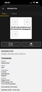 Kensington ziggo dome  vrijdag, Twee personen