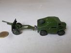 1958 Dinky Toys 688 FIELD ARTILLERY + DT 686. 25 PR GUN. (R), Ophalen of Verzenden, Gebruikt, Bus of Vrachtwagen, Dinky Toys
