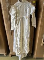Vintage 1960 Edwardian Style witte trouwjurk, Kleding | Dames, Ophalen of Verzenden, Wit, Zo goed als nieuw, Trouwjurk