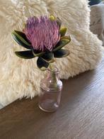 Bloem in vaasje - Decoratief, Overige kleuren, Ophalen of Verzenden, Minder dan 50 cm, Glas