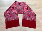 Oilily wijnrood gebloemd sjaaltje izgs, Ophalen of Verzenden, Gedragen, Sjaal
