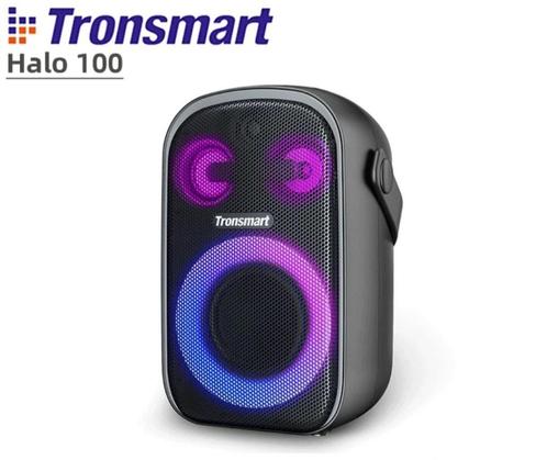 Tronsmart Halo 100 sterke portable outdoor party speaker, Audio, Tv en Foto, Luidsprekers, Zo goed als nieuw, Front, Rear of Stereo speakers