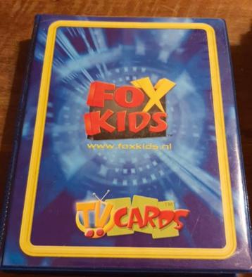 FOX KIDS TV VERZAMELKAARTEN in BLAUWE MAP (2003), kaarten beschikbaar voor biedingen