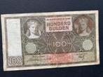 Bankbiljet van 100 gulden uit 1937, Los biljet, Ophalen of Verzenden, 100 gulden