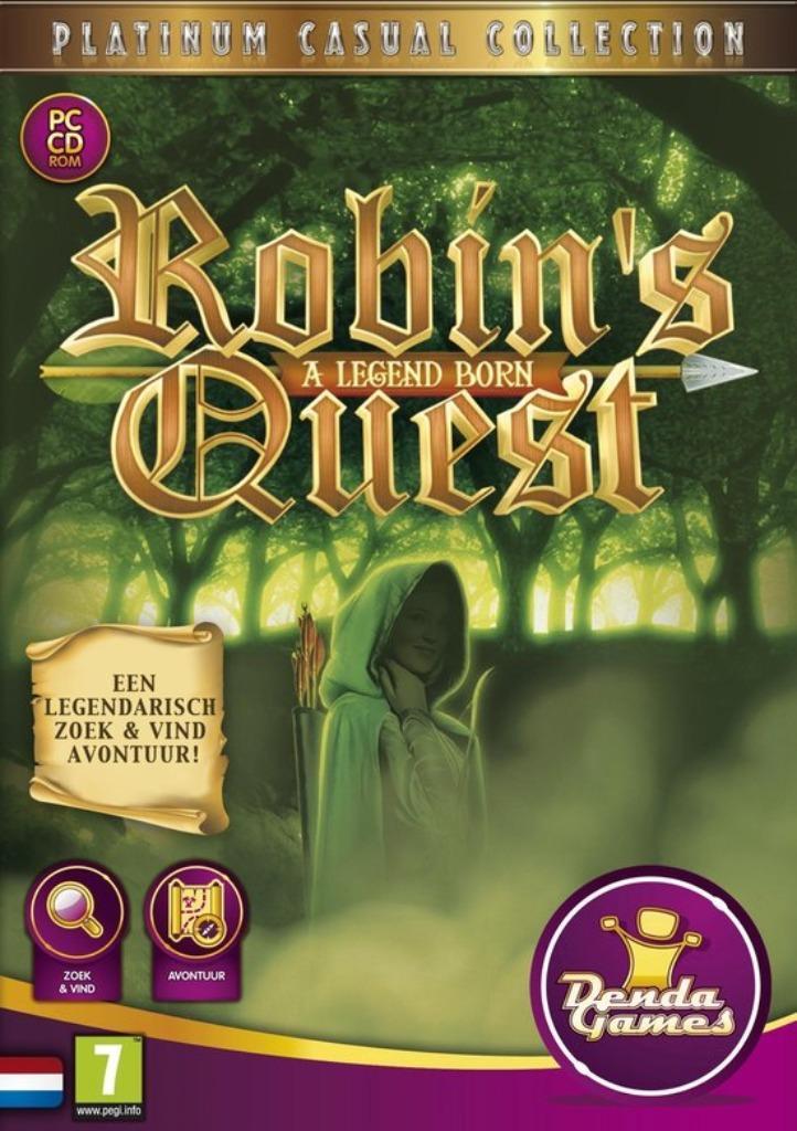 Robin`s quest a legend born pc cd rom, Spelcomputers en Games, Games | Pc, Avontuur en Actie, 1 speler, Vanaf 3 jaar, Verzenden