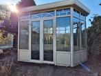 Theehuis (8 hoekig, van glas en aluminium), Ophalen, 200 tot 400 cm, 250 tot 500 cm, Zo goed als nieuw