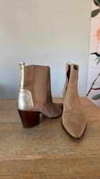 Prachtige Toral laarsjes, maat 41, beige met goud, Kleding | Dames, Schoenen, Ophalen of Verzenden, Zo goed als nieuw, Beige