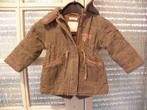 Lang warm bruin katoenen rib winter jasje NAME IT 74 prima, Gebruikt, Meisje, Ophalen of Verzenden, Jasje