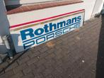 Porsche Rothmans reclamebord, Ophalen, Reclamebord, Gebruikt, Info@Rothmans.nl