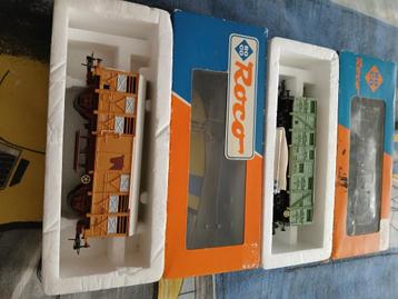 3 zo goed als nieuwe roco ho wagons in doos beschikbaar voor biedingen