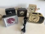 5 x vintage wekkers 220volt zie foto,s, Antiek en Kunst, Antiek | Klokken, Ophalen of Verzenden