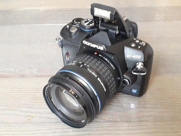 Olympus E-420 complete set, Audio, Tv en Foto, Fotocamera's Digitaal, Olympus, Ophalen of Verzenden