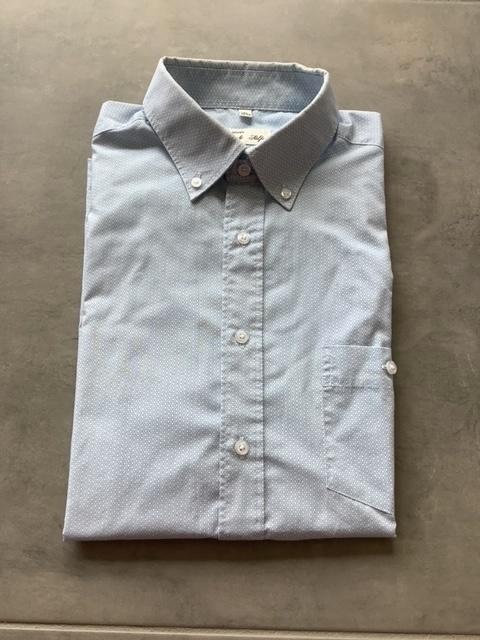 Overhemd ZWARTE TULP maat XL boordmaat 43/44, Kleding | Heren, Overhemden, Zo goed als nieuw, Halswijdte 43/44 (XL), Blauw, Ophalen of Verzenden