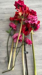 Kunstbloemen met vaas, Ophalen, Zo goed als nieuw