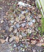 Sierkeien / vijverstenen gratis ophalen, Tuin en Terras, Vijvers, Ophalen, Gebruikt