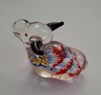 Oud Glazen Beeldje - Koe  glaskunst, Antiek en Kunst, Ophalen of Verzenden