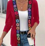 prachtig blauw of rood vest dames Bohimian Ibiza stijl, Ophalen, Nieuw, Maat 38/40 (M), Blauw