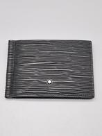 Montblanc Portemonnee met Geldclip 130925, Sieraden, Tassen en Uiterlijk, Portemonnees, Overige merken, Zwart, Nieuw, Ophalen of Verzenden