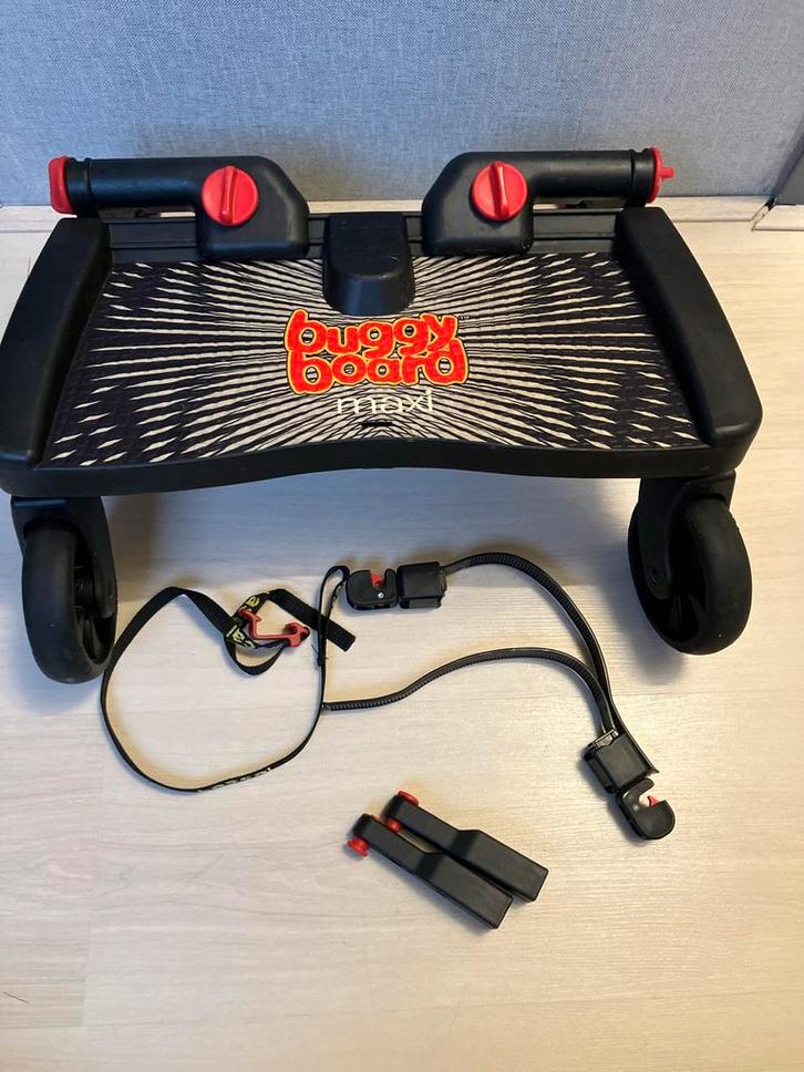 Lascal buggy board maxi Meerijdplankje, Kinderen en Baby's, Kinderwagens en Combinaties, Zo goed als nieuw, Kinderwagen, Overige merken