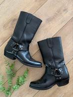 Sancho bikerboots 38 western boots bohemian laarzen, Hoge laarzen, -, Zwart, -