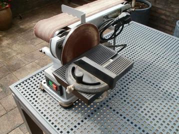 Schuurschijf/bandschuurmachine 220 volt/375wat defect. beschikbaar voor biedingen