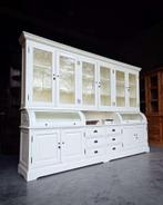 Grote 290cm brede Grutterskast | Witte Kruidenierskast #2435, Niet ingevuld, Gebruikt, 200 cm of meer, Met deur(en)