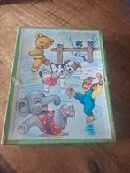 Vintage Jigsaw Puzzel - Dieren op het IJs, Ophalen of Verzenden
