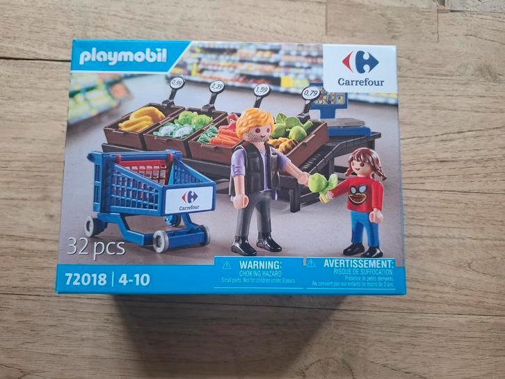 Playmobil promo set 72018 Carrefour supermarkt schap nieuw, Kinderen en Baby's, Speelgoed | Playmobil, Nieuw, Complete set, Ophalen of Verzenden