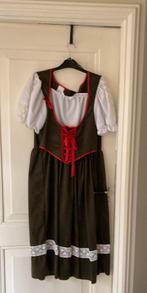 Dirndl oostenrijks bayern bierfeest jurkje mt 44, Ophalen of Verzenden, Zo goed als nieuw, Maat 42/44 (L), Overige thema's