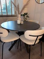 IKEA Marmer Eettafel - Stijlvol!, Huis en Inrichting, Tafels | Eettafels, Overige materialen, Gebruikt, 100 tot 150 cm, Rond
