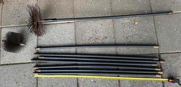 Schoorsteenveegset, Doe-het-zelf en Verbouw, Overige Doe-het-zelf en Verbouw, Gebruikt, Ophalen