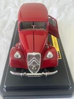 CITROËN Traction Avant 15cv 1938 Burago 1:24, Ophalen of Verzenden, Zo goed als nieuw, Auto, Bburago