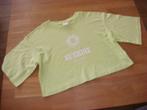 s36 - lime groen kort shirtje H&M (maat S), H&M, Ophalen of Verzenden, Zo goed als nieuw, Korte mouw
