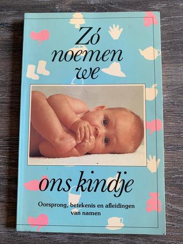 Zó noemen we ons kindje - Namenboek beschikbaar voor biedingen