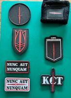 Verschillende KCT items, Verzenden, Landmacht, Nederland, Embleem of Badge