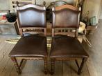 2 stoelen - ZGAN, Ophalen, Zo goed als nieuw, Hout, Twee