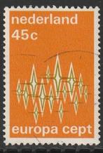 Nederland 1972 1008 Europa 45c, Gest, Postzegels en Munten, Postzegels | Nederland, Ophalen of Verzenden, Na 1940, Gestempeld
