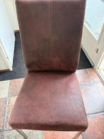 4 stoelen, Ophalen, Gebruikt, Bruin, Vier