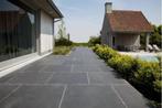 leisteen terrastegels Mustang Black Slate 100x100x3 cm, Tuin en Terras, Ophalen, Nieuw, Natuursteen, Terrastegels